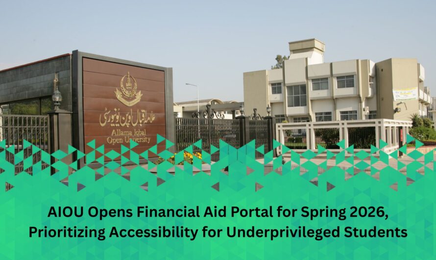 AIOU Financial Aid Applications Powerful 5 Step Guide for Spring 2026